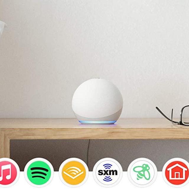 All-new Echo Dot (4th Gen) | Smart speaker with Alexa | Glacier White