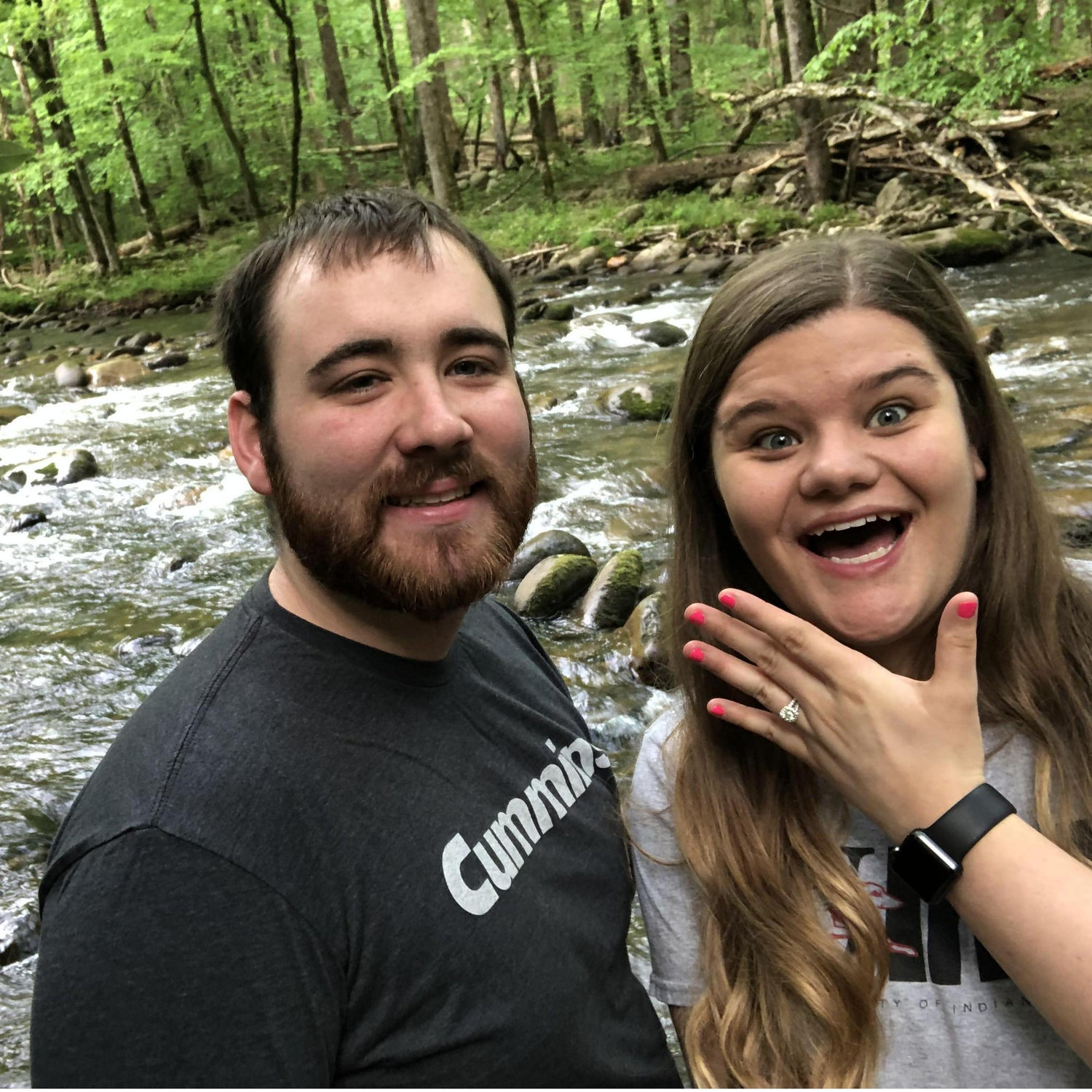 The day Kari said "I DO" 
She could not be more happy to marry her best friend!