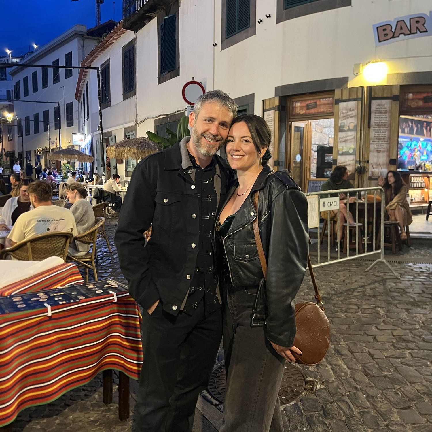 Post dinner in Madeira!