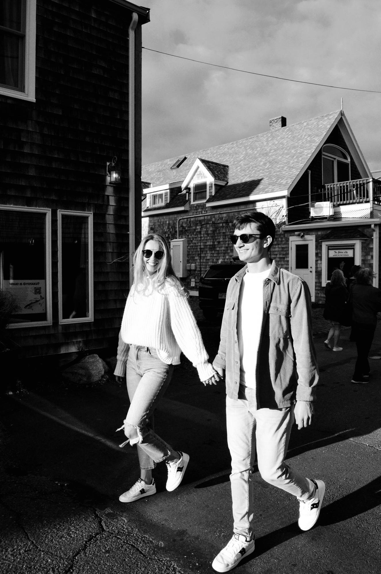 Our talented friend Abby, was kind enough to take photos of us in the spots we spent our engagement weekend.
