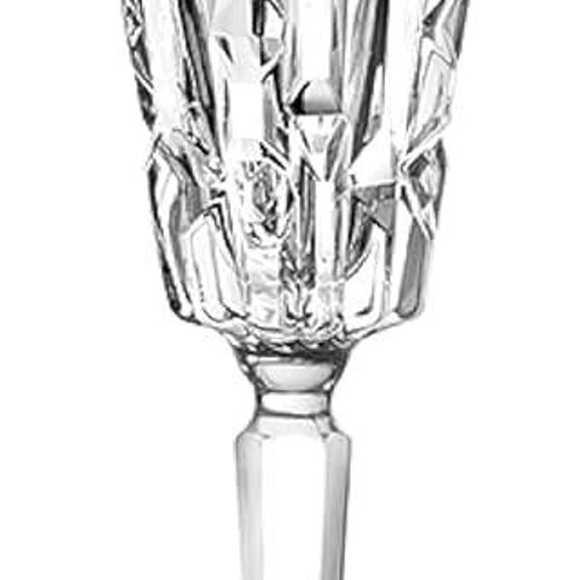 RCR 27437020006 Etna Champagne Flute, Set of 6, 190 ml, Dishwasher Safe, Ideal for New Homeowners or Dinner Parties, Celebration Glasses