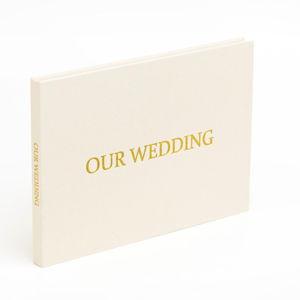 The Motion Books - Our Wedding Video Book