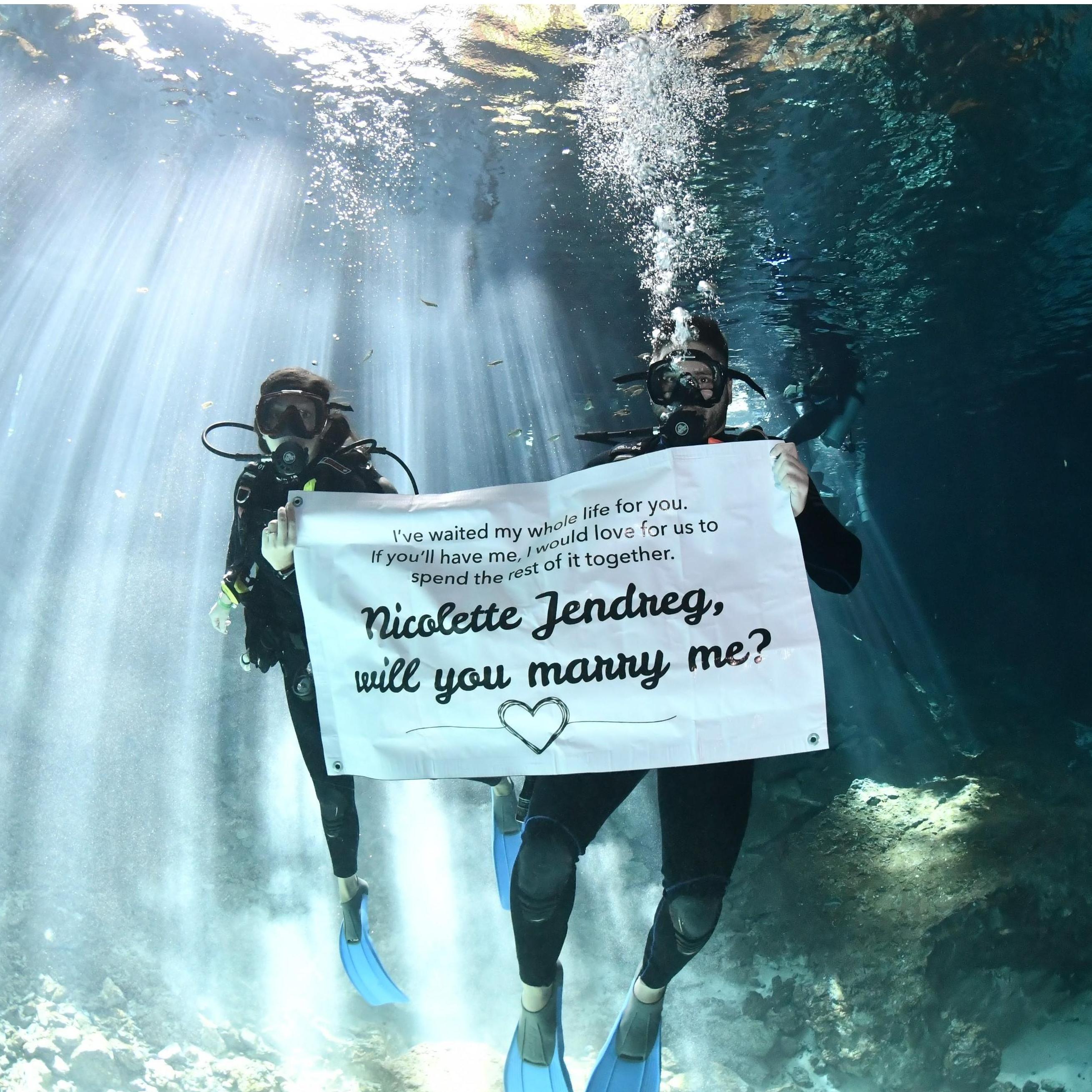 When he asked me to be his bride!
