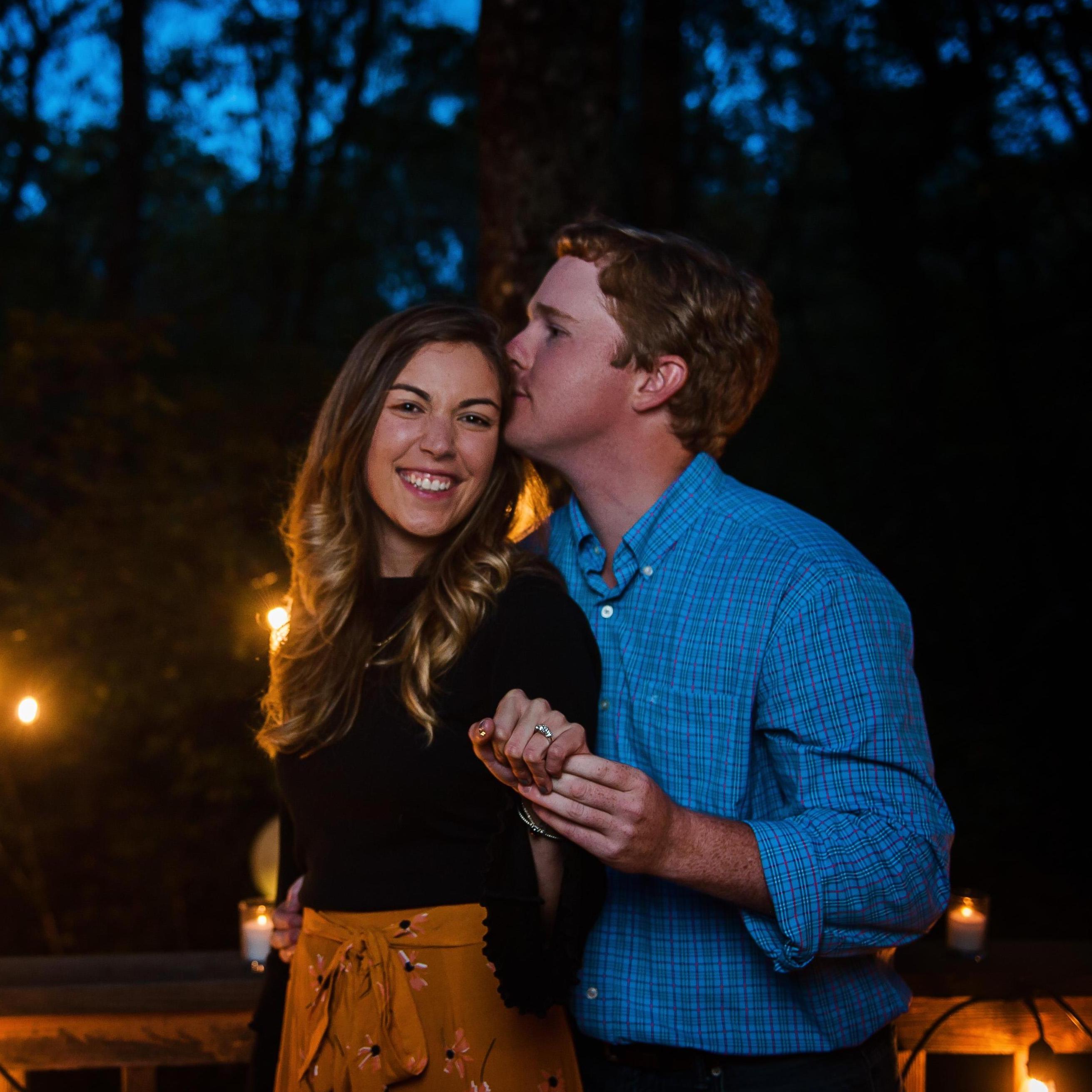 The engagement, October 19, 2018!