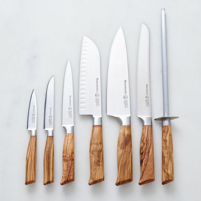 Oliva Elité Olive Wood Handled Knives