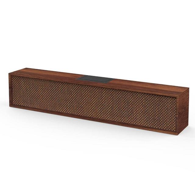Computer Speakers, Wood Wireless Sound Bar Speaker for Desktop, PC Speaker with Bluetooth 5.3 & Wired USB Connection for Monitor, Laptop, Tablets, Cellphone