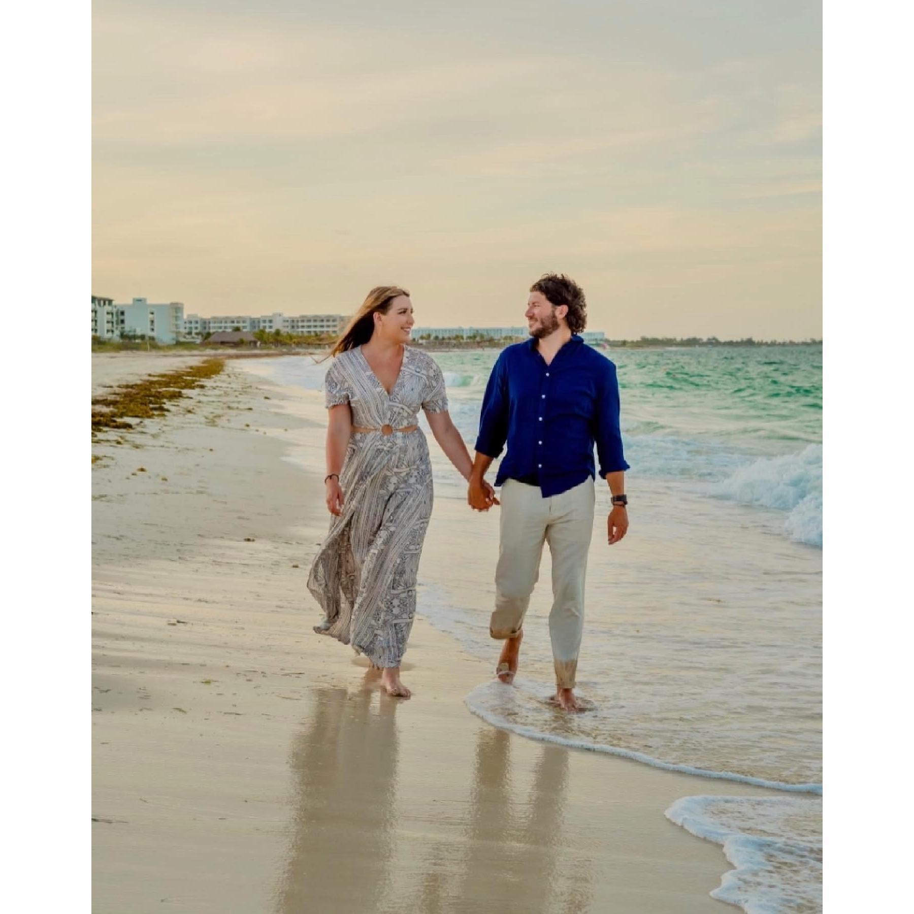 Engaged in Costa Mujeres, Mexico, now to be married in Punta Cana, Dominican Republic
