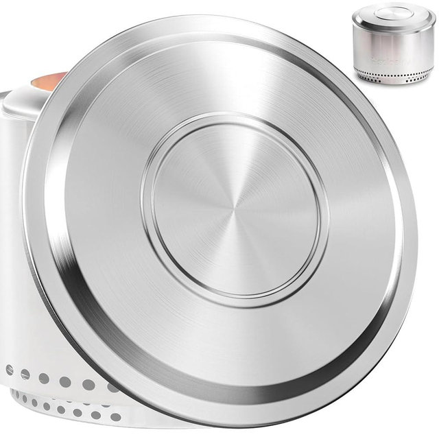 Lidereja Fire Pit Lid for Solo Stove Yukon, 27 Inch Stainless Steel Cover for Solo Stove Yukon smokeless firepit- Weather-Resistant Solo Stove Accessories for Protection and Tabletop Use
