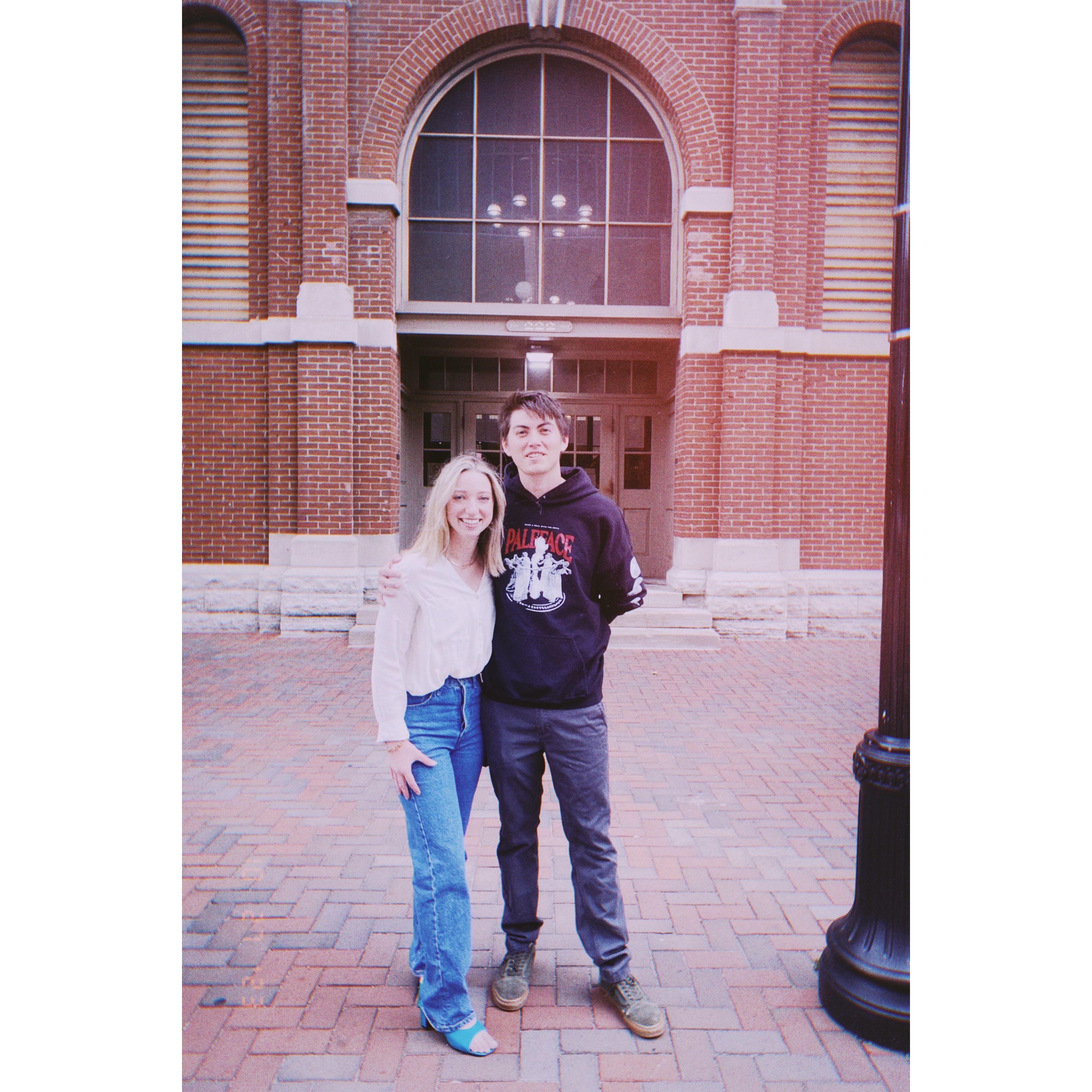 Our first courthouse attempt :)