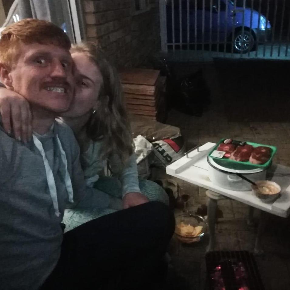 Our first braai together!