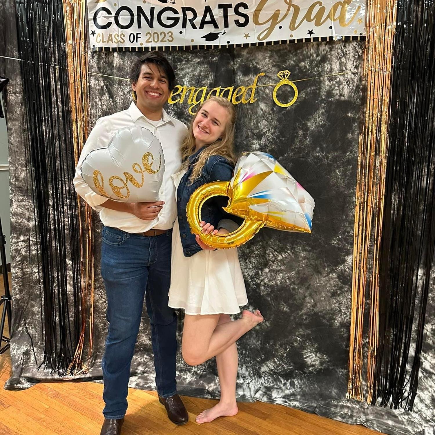 Engagement/graduation party!