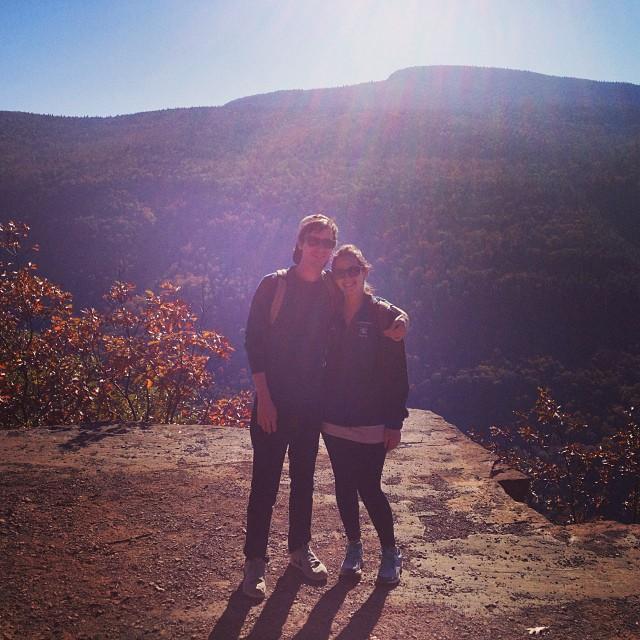 Hiking in the catskills back in 2013