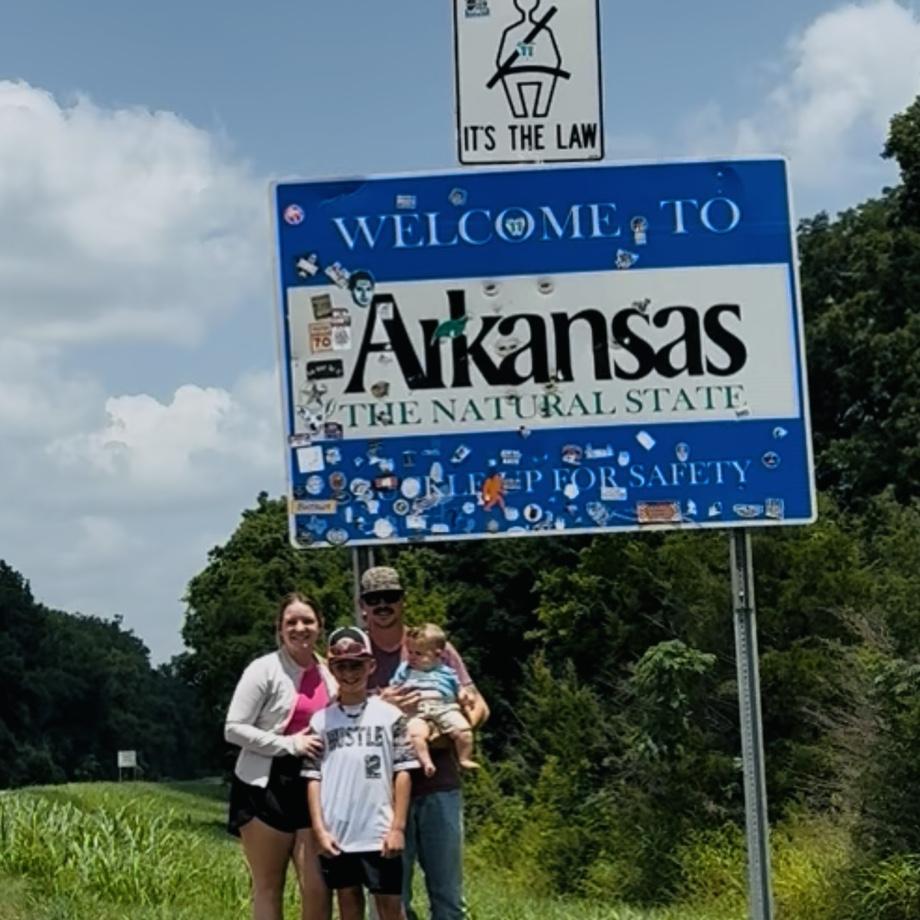 First family vacation, all four of us! Arkansas, July 2025 💙