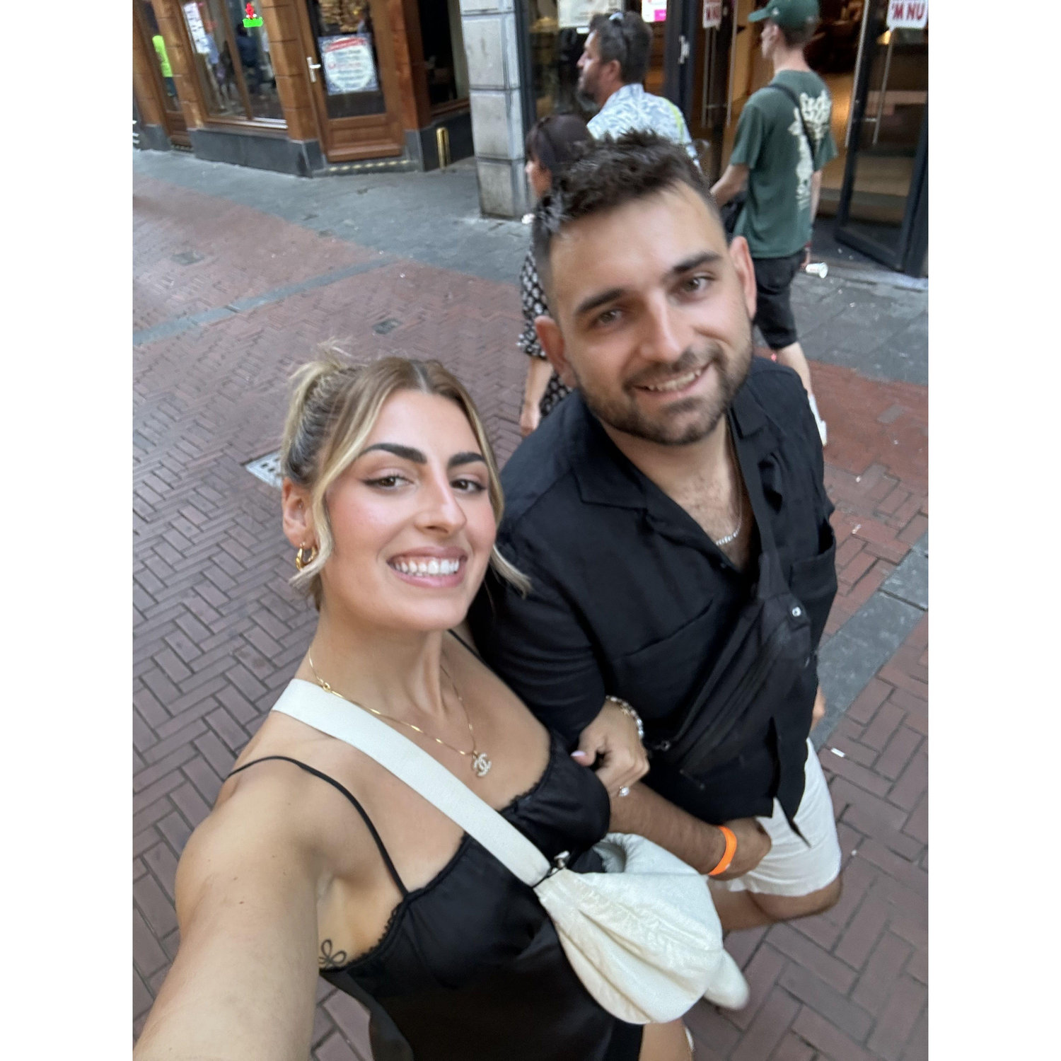 Walking around Amsterdam looking for fries!