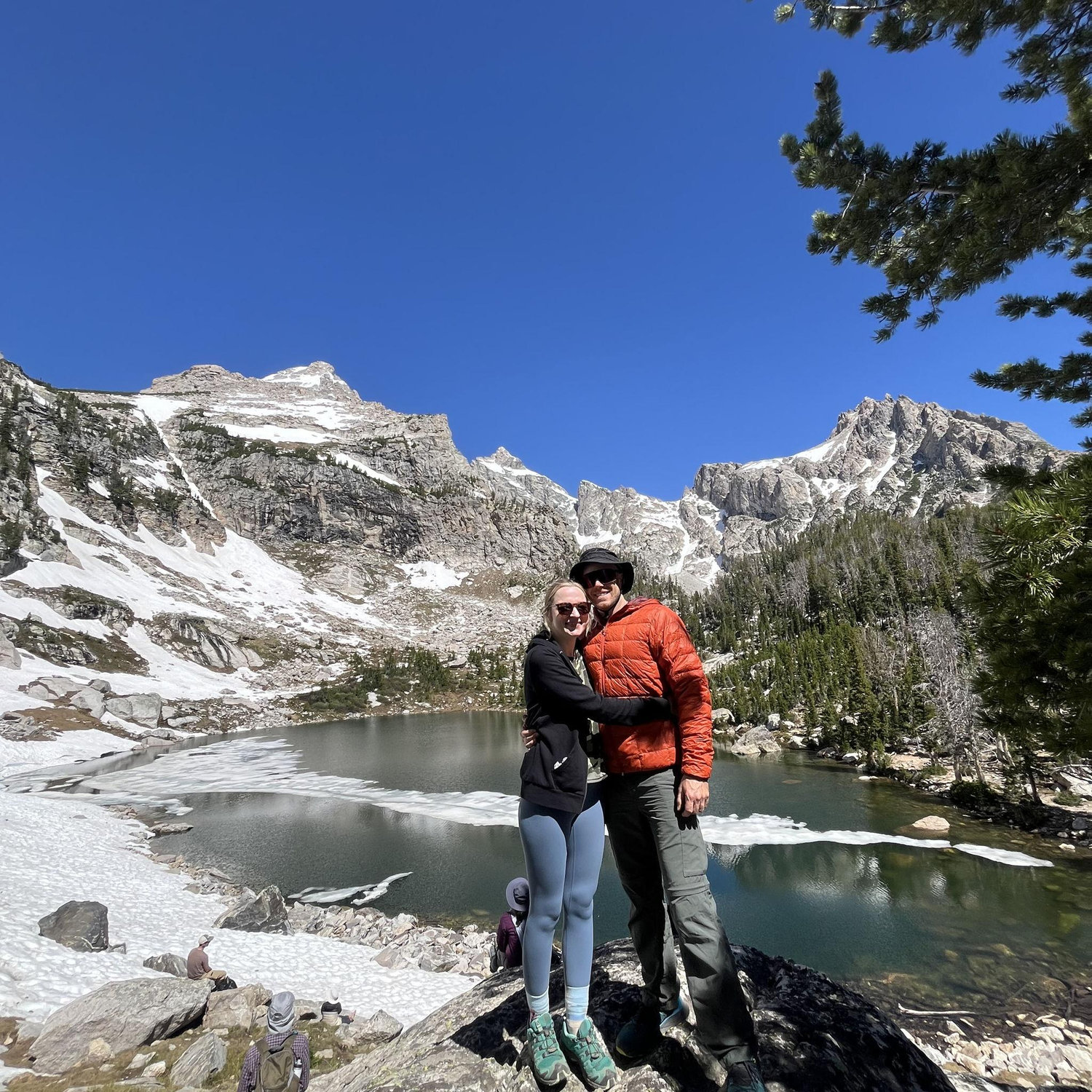 One of many hikes in Wyoming
