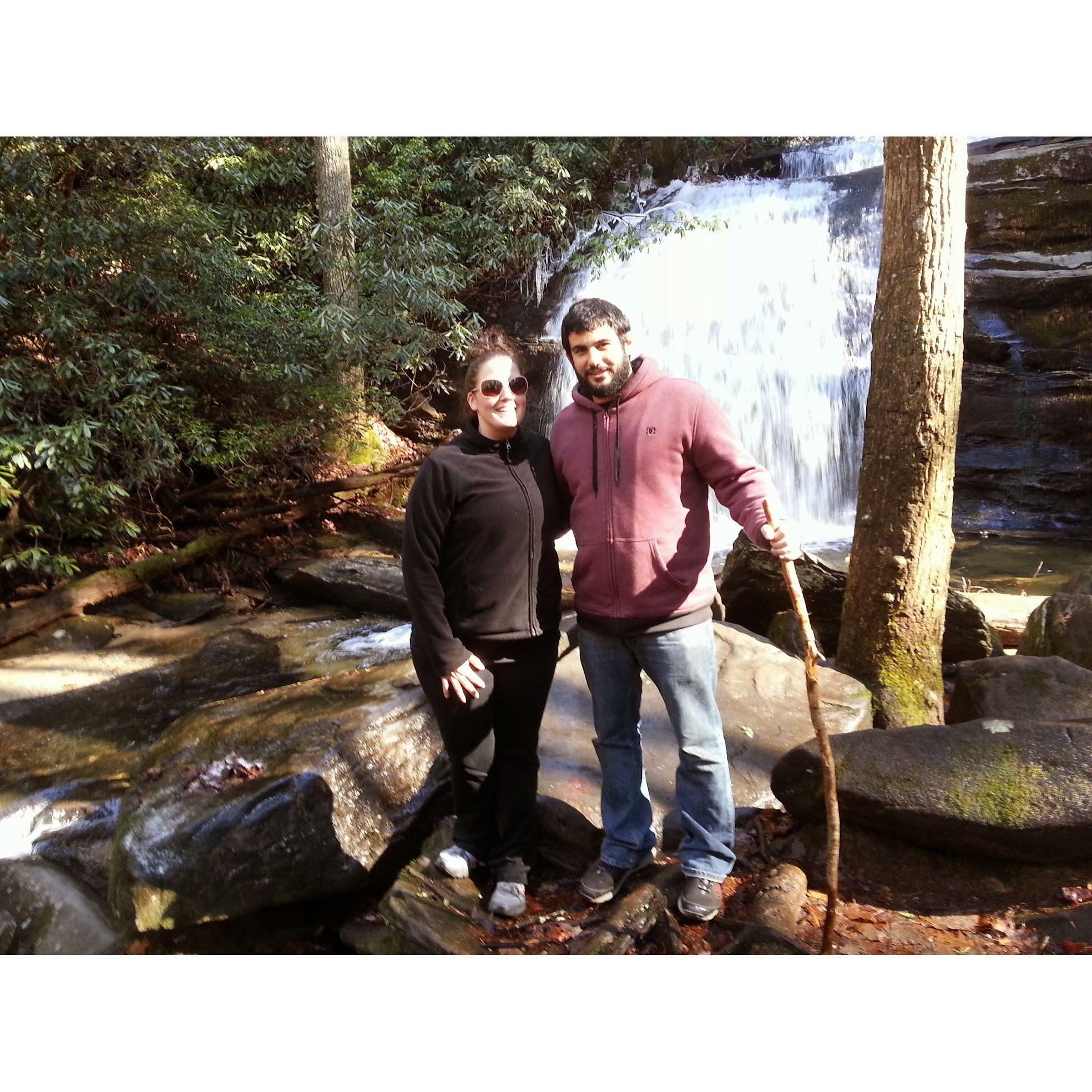 Justin met Katie's Family during this trip