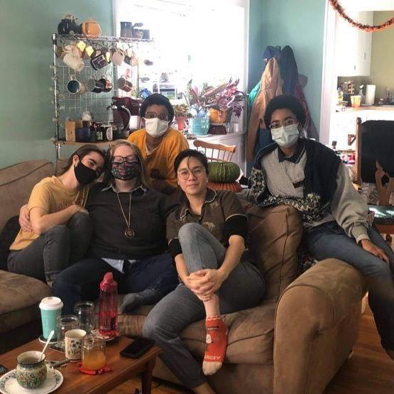 EQ: In 2019, Erin and I moved in with our friend Levi to a house on the Lansing's Eastside. It was our 3rd time as roommates and 3 was the charm - we grew even closer and became "official" 9/27/2019!