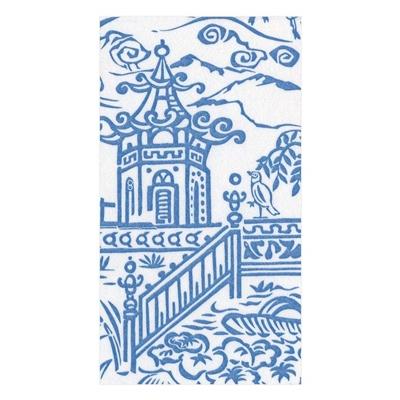 Caspari - Red Belgian Linen Guest Towels