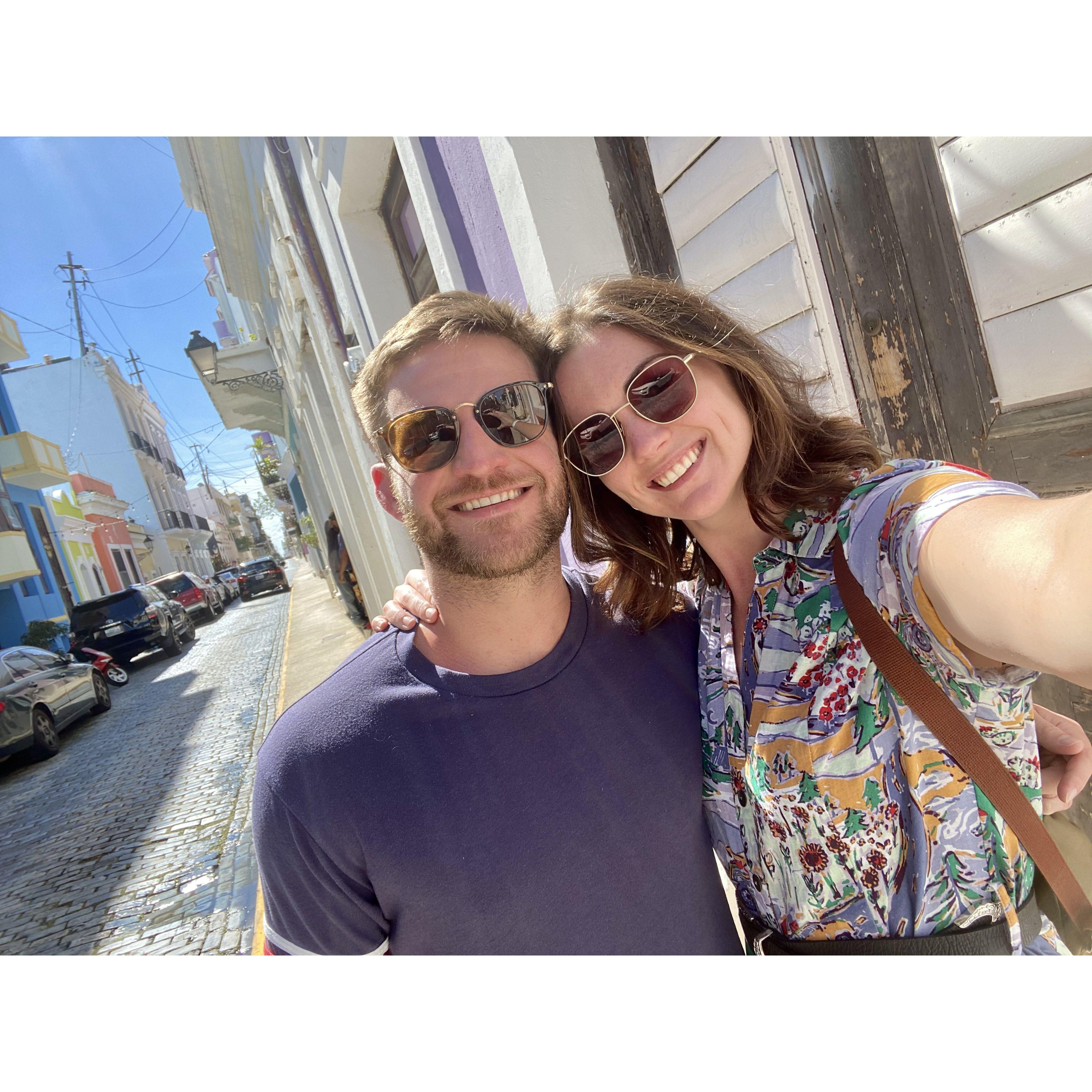Molly and Jim visited San Juan, Puerto Rico in the Spring of 2021. This began their mutual love for traveling with one another.