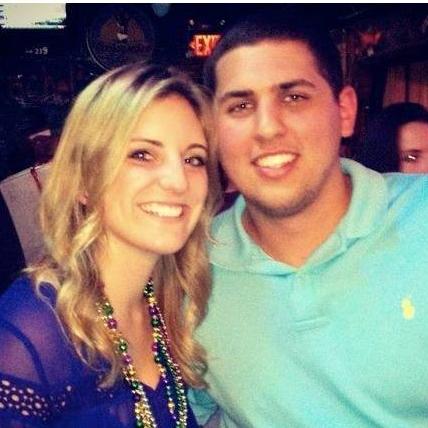 Our first photo after officially dating. Taken in Balls.
