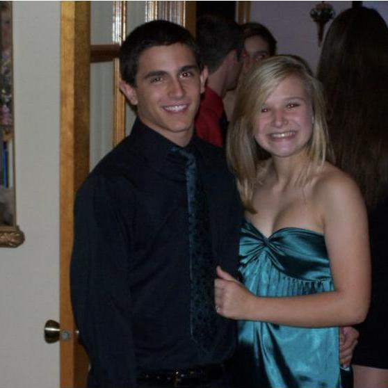 High School Homecoming Dance Junior Year 2010- we lasted maybe an hour before ditching the dance for the diner, in true Joe and Sarah fashion.