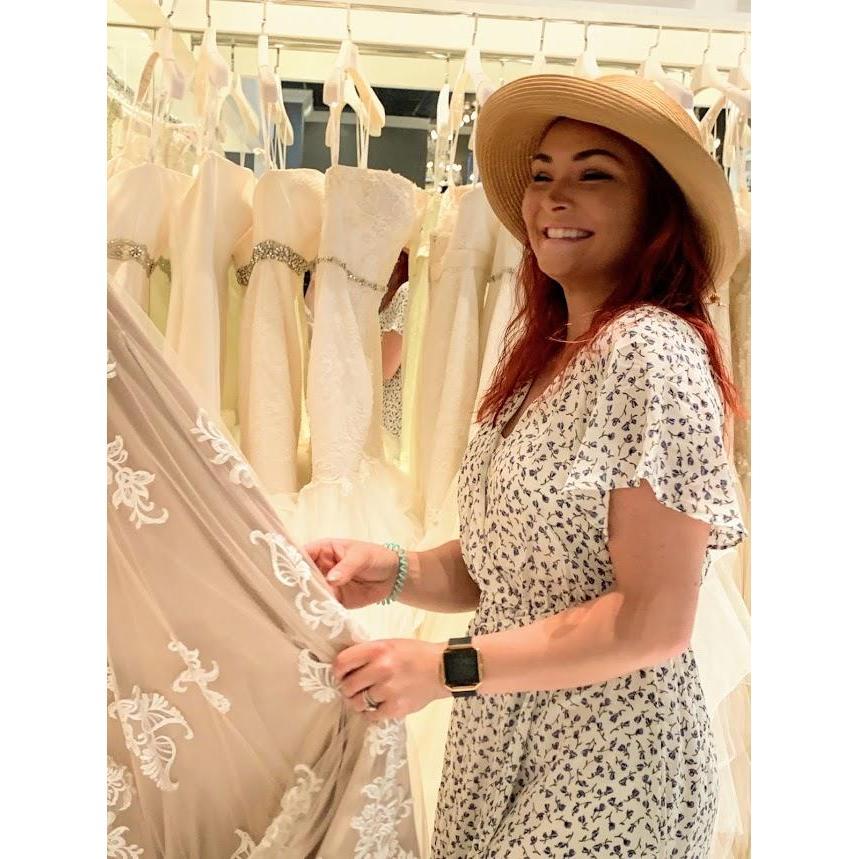 Wedding dress shopping in Chicago!