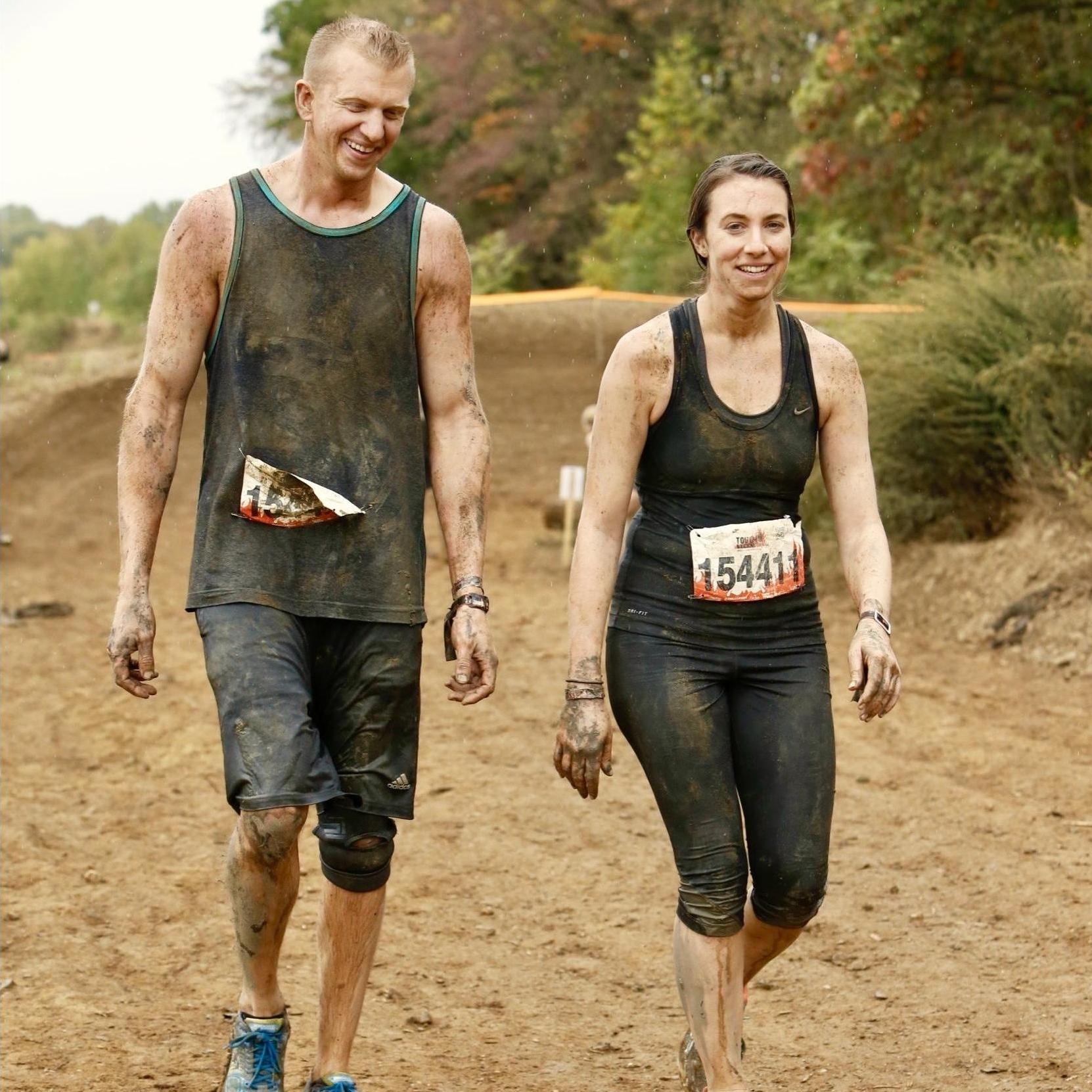 Getting down n' dirty at our first Tough Mudder