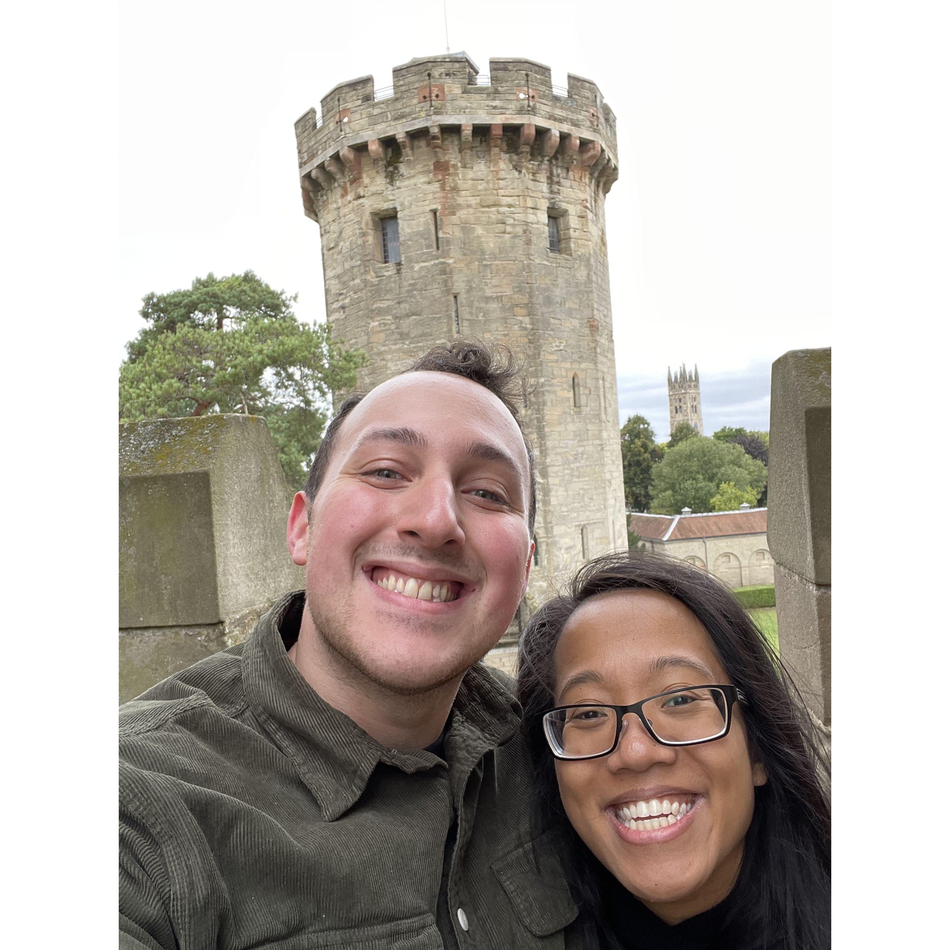 *Another picture of Us at Warwick Castle in England.* 09-09-24