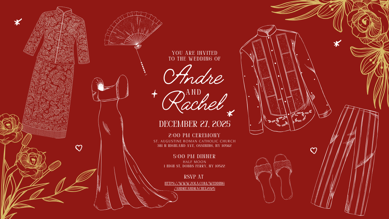 The Wedding Website of Rachel Nokching Lee and Andre Roland Castillo