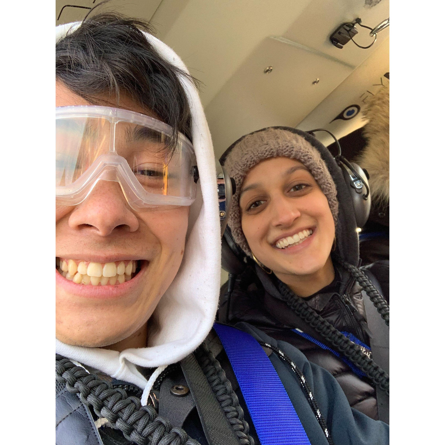 October 2018 - They traveled back to NYC, living the corporate job life in the financial district.