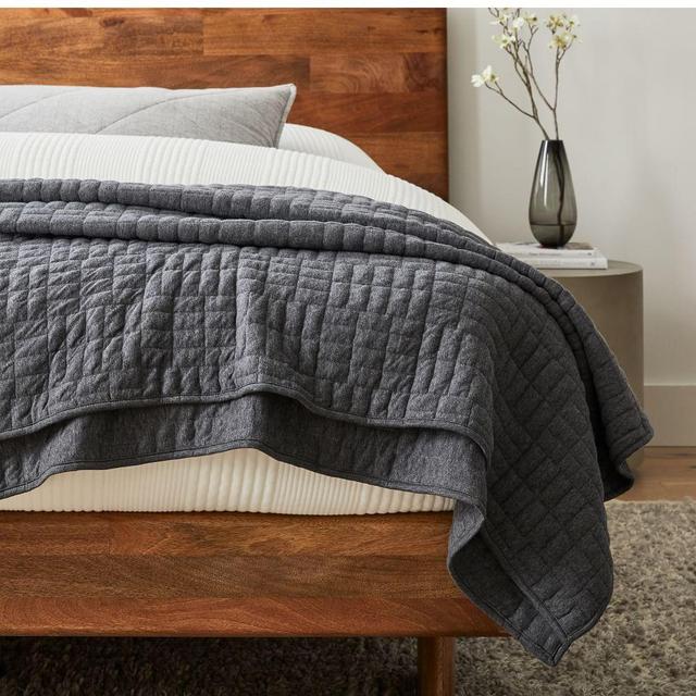 Jersey Blanket, King/Cal. King, Charcoal