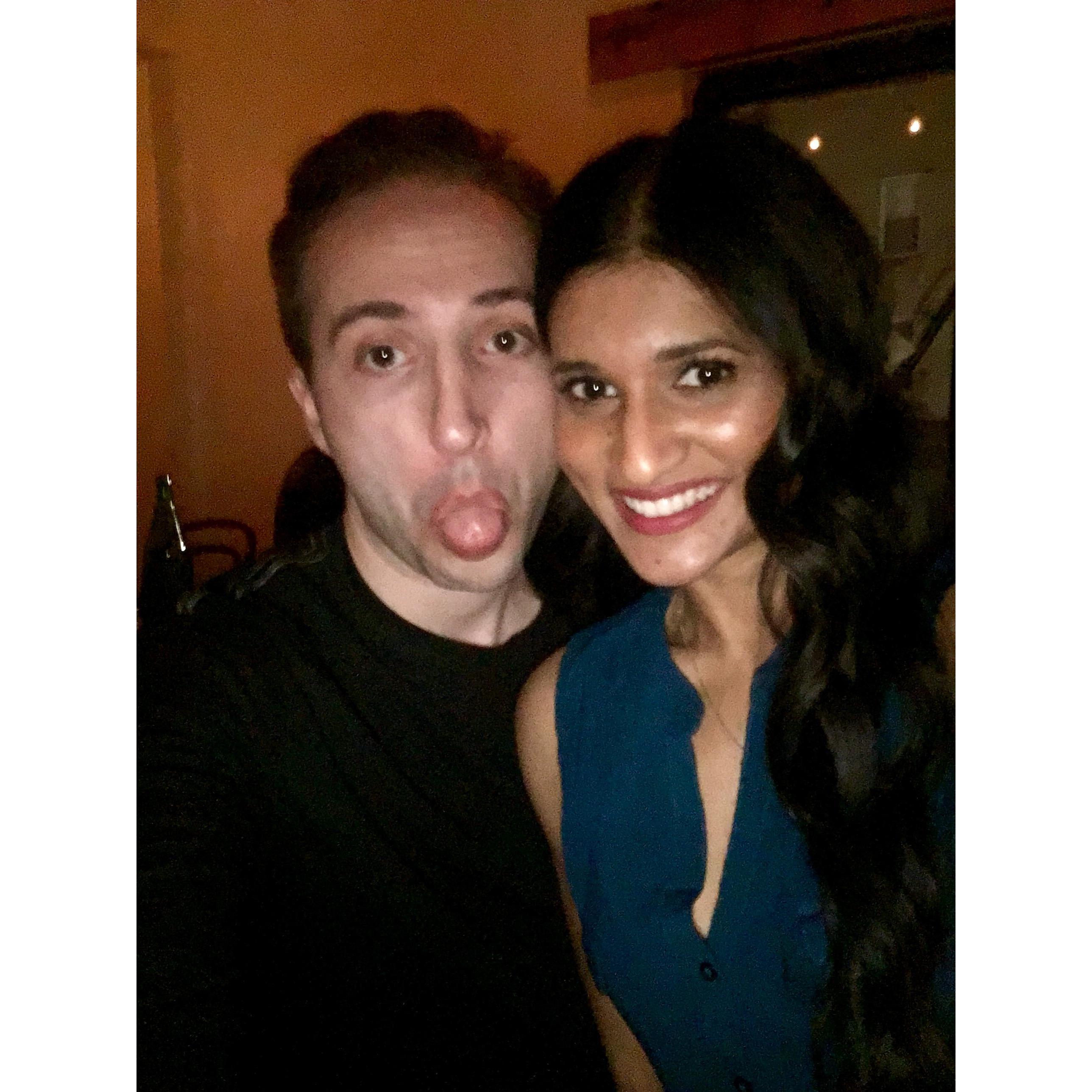 Michael loves selfies!