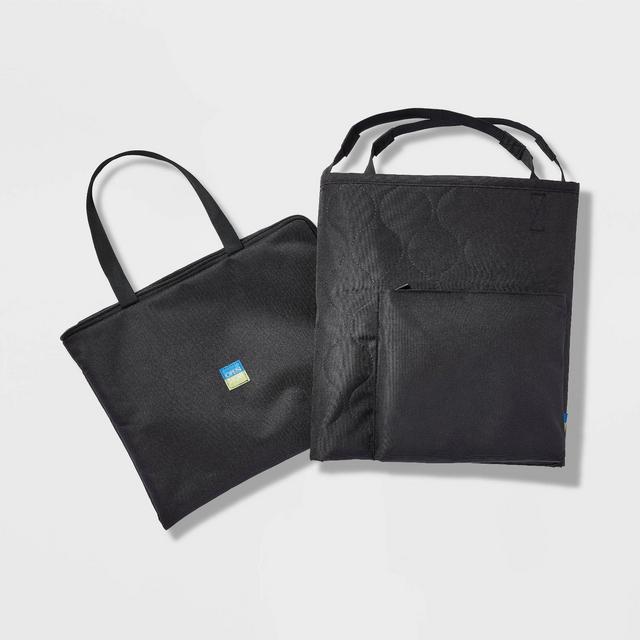 Dog Car Seat Cover Black - Open Story™