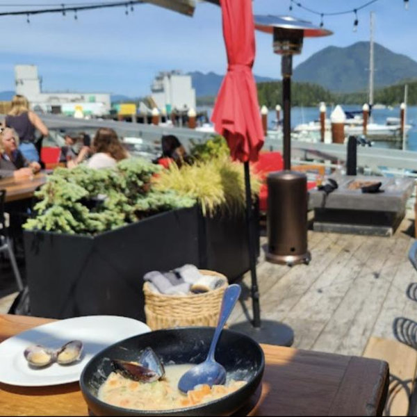 Dinner @ Shelter, Tofino - Honeymoon!
