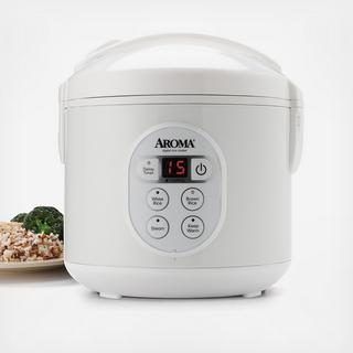 Digital Cool-Touch Rice Cooker with Steam Tray