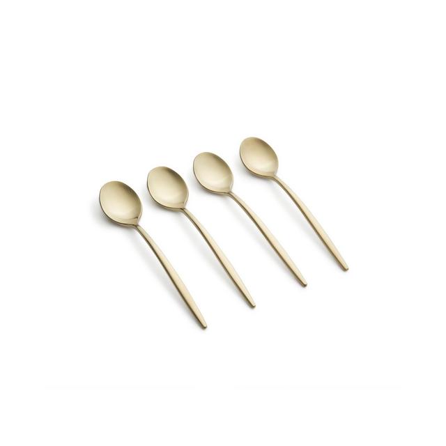 Gaze Satin Demi Spoon Set, 4 Piece