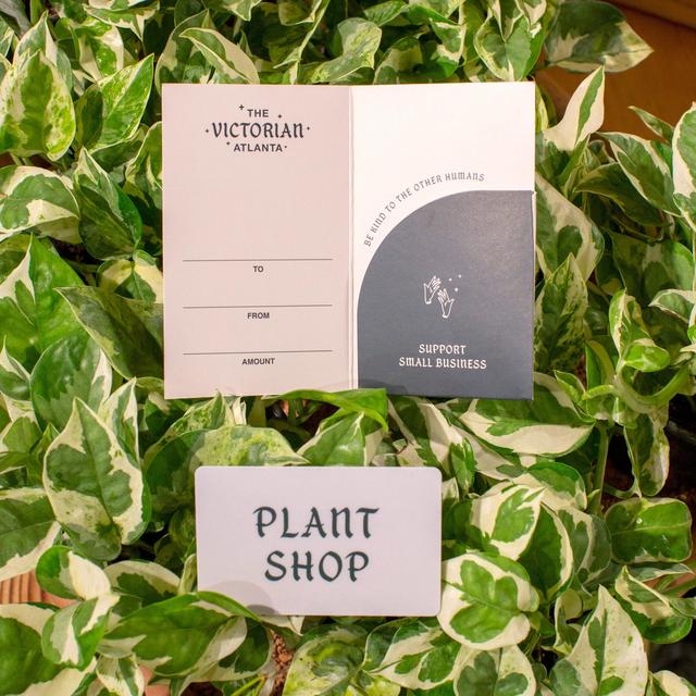 Victorian Plant Shop Gift Card