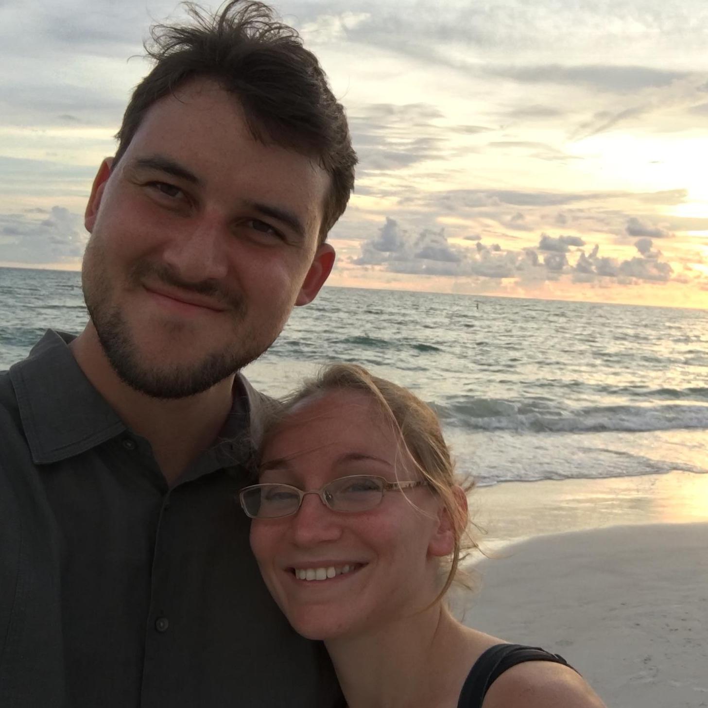 And also at John's Pass we got to take a stroll along the beach to watch the sunset! So gorgeous