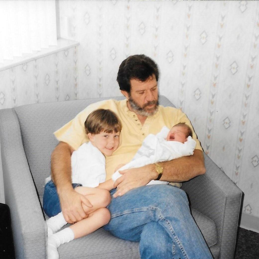 Colton, Tori, and Granddaddy Goff