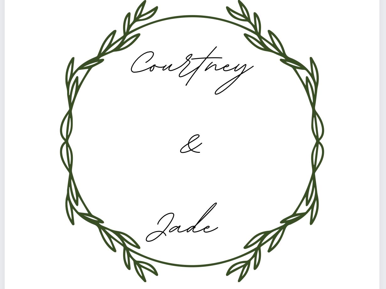 The Wedding Website of Courtney Palmer and Jade Tobine