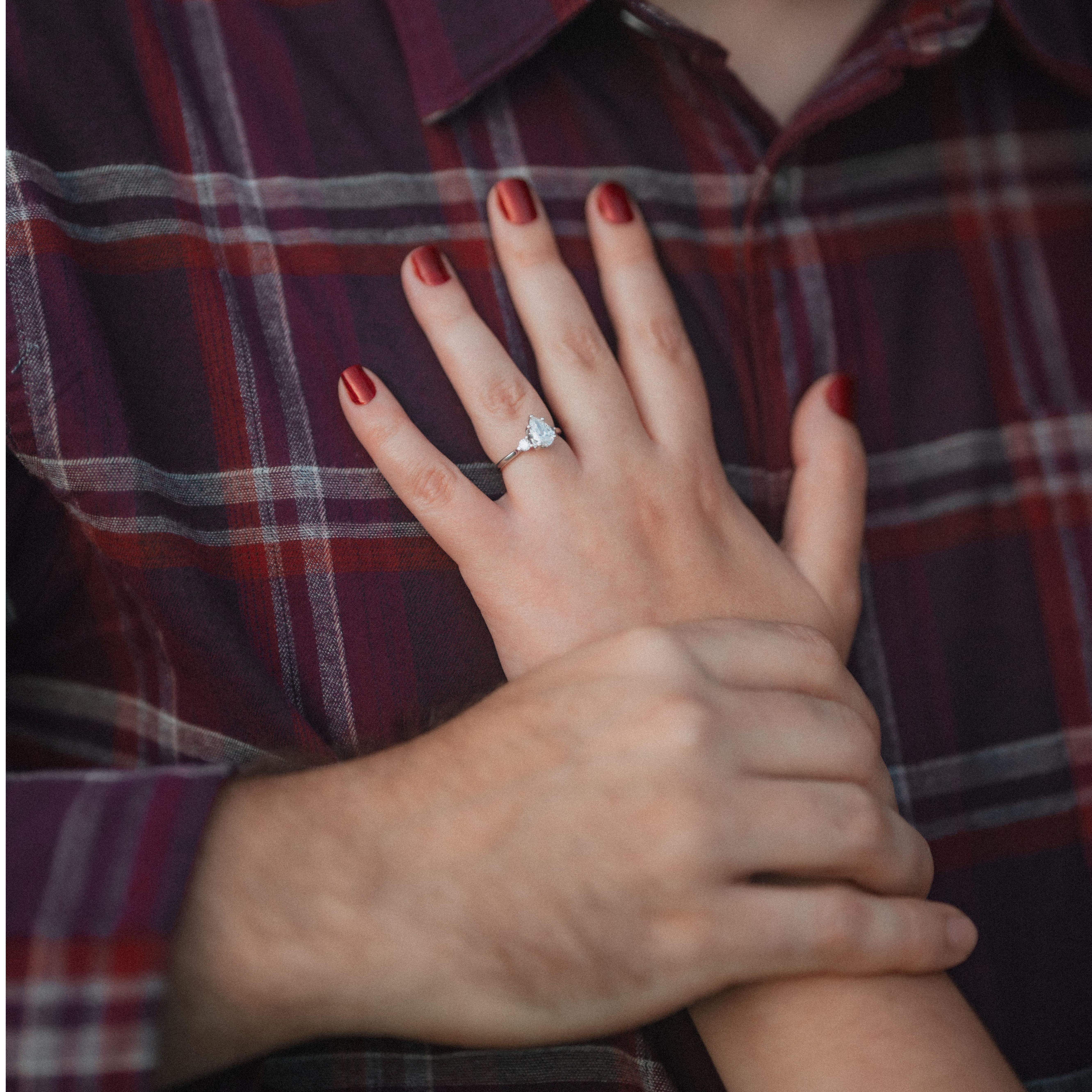 Labrador Hollow Unique Area. October 2023. Engagement photo session with Kat and Corey.