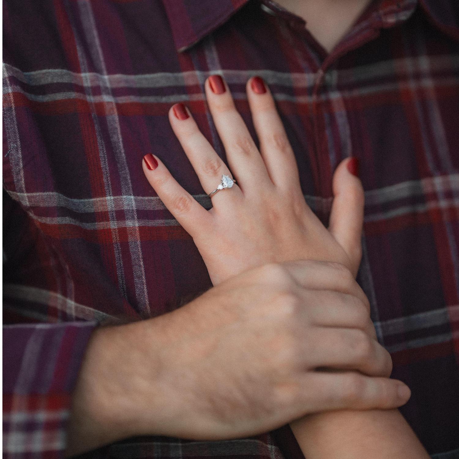 Labrador Hollow Unique Area. October 2023. Engagement photo session with Kat and Corey.