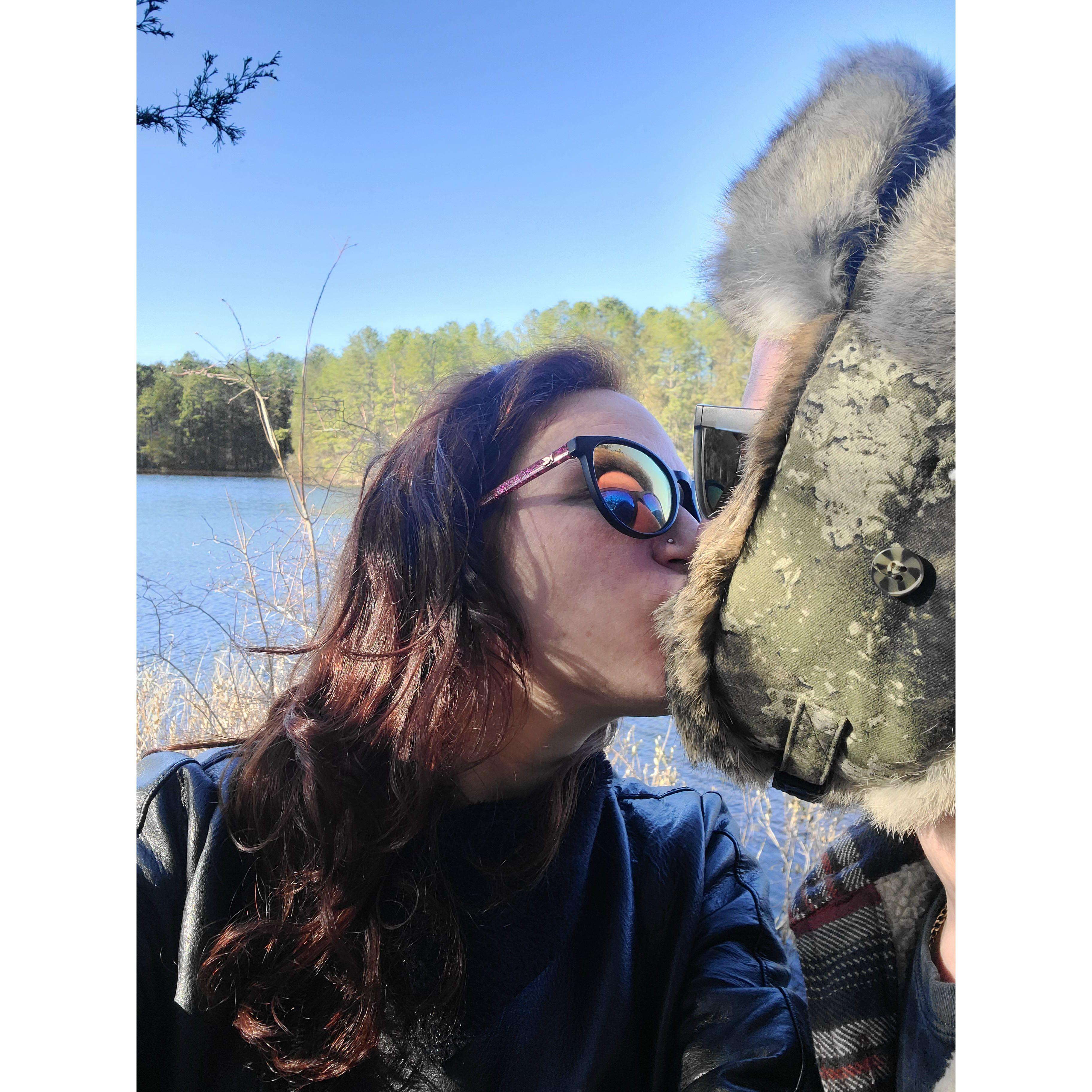 The kiss before the proposal!