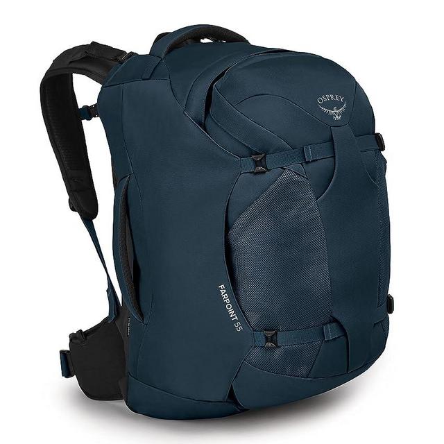 Osprey Farpoint 55 Men's Travel Backpack, Muted Space Blue