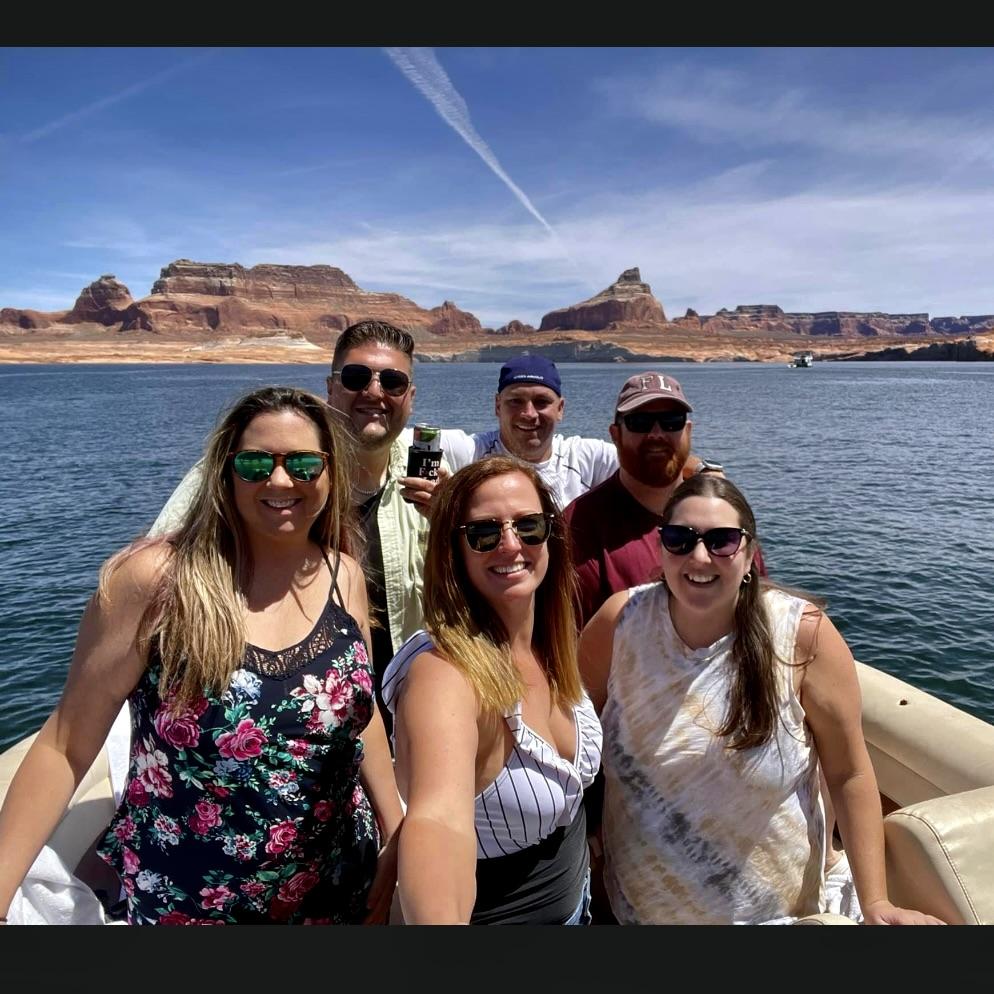 Friend's Trip Boating on Lake Powell