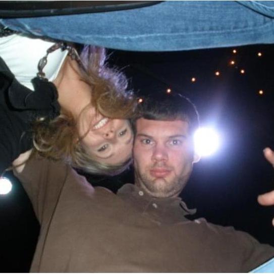 The year I took him home to Michigan to meet the family. 2010