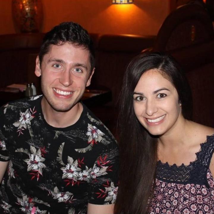 One of our first pix together! On my 27th birthday.