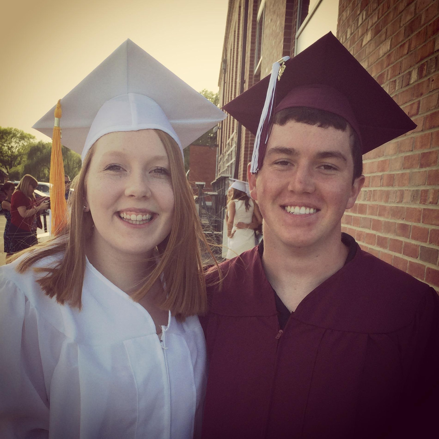 Friends throughout high school