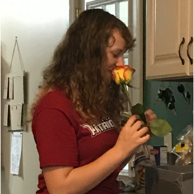 As not to scare her off, David surprised her with a rose and coupon for "One Free David Perdan Boyfriend" that he never expected her to redeem. Scribbles on paper have evolved to diamond rings