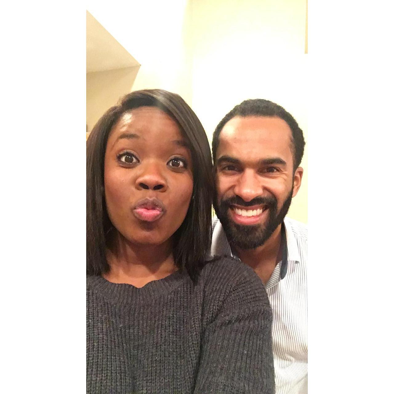 Second New Year's Eve together! The first one was when we met!